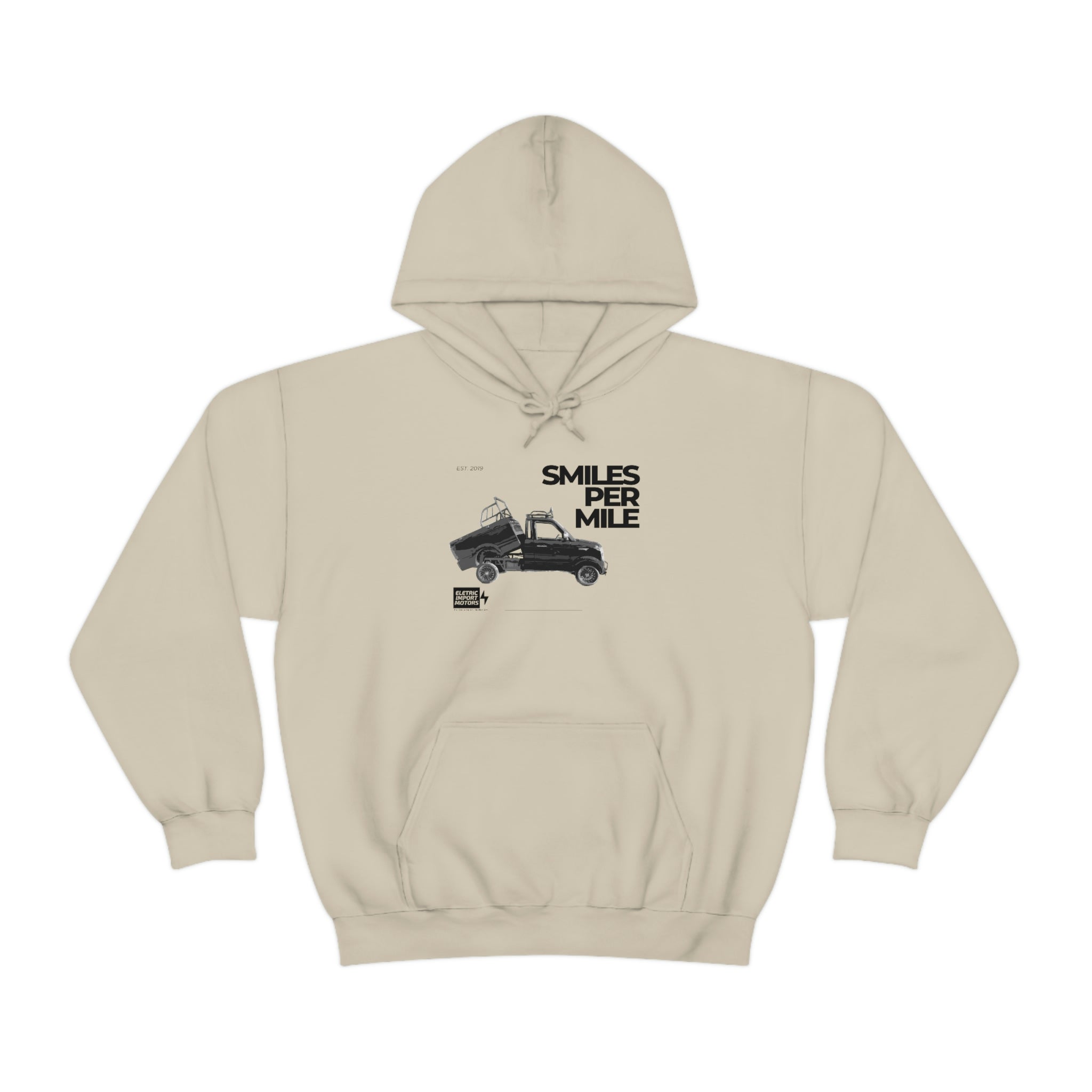 Pak Yak Smiles Per Mile Hoodie Electric Import Motors